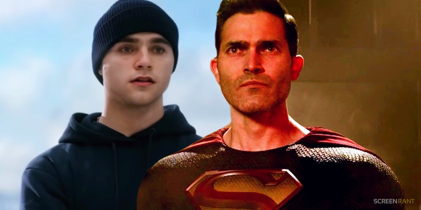 Michael Bisping's Jonathan Kent and Tyler Hoechlin's Superman in Superman & Lois season 4