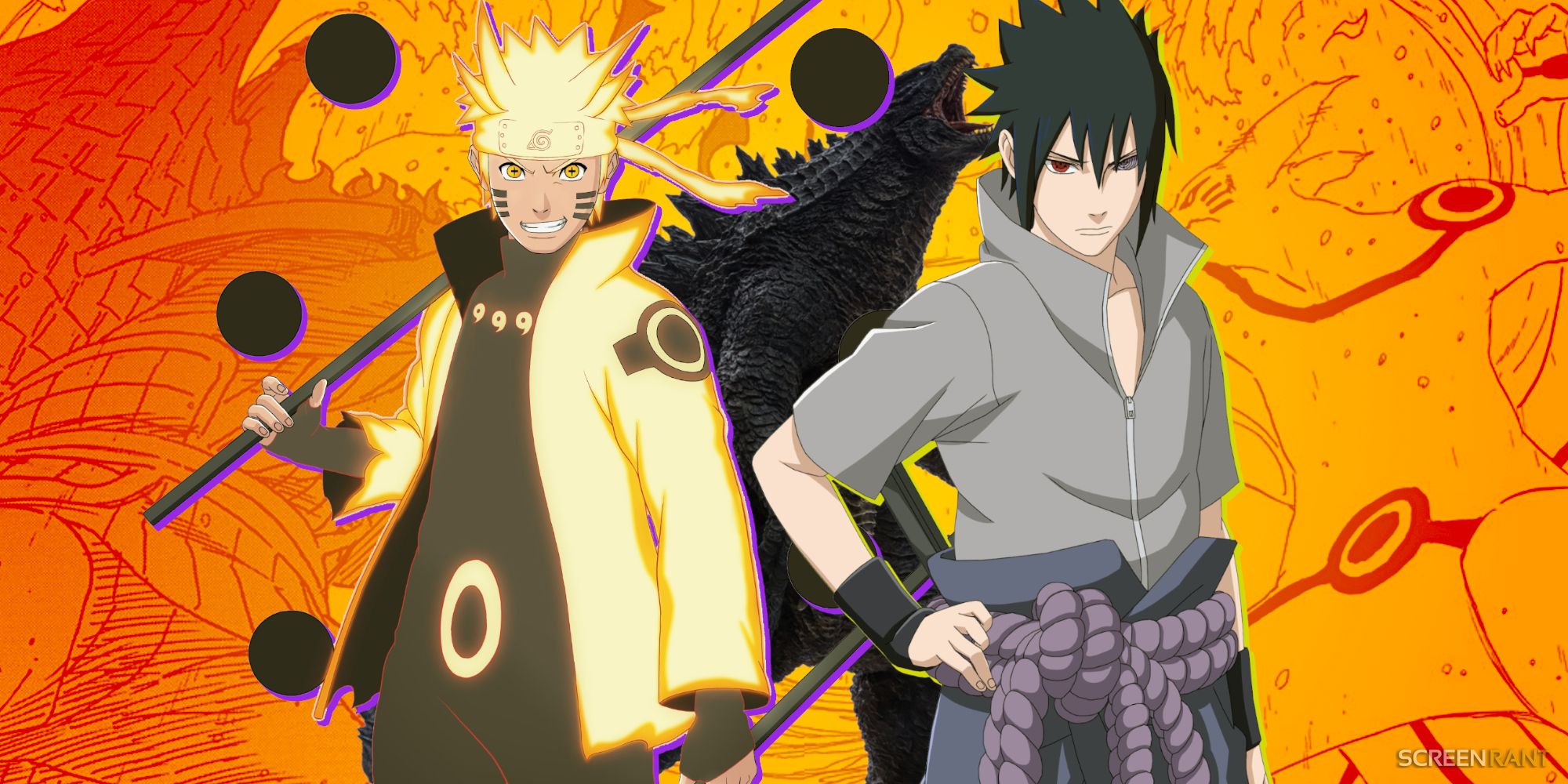 Naruto and Sasuke's final fight based on Kishimoto's kaiju concept