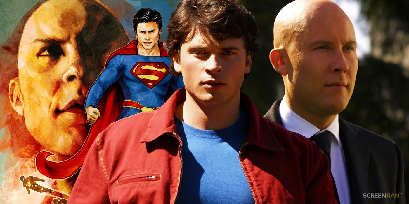 La secuela animada de Smallville de Tom Welling y Michael Rosenbaum cobra vida en un brillante arte de DC Show