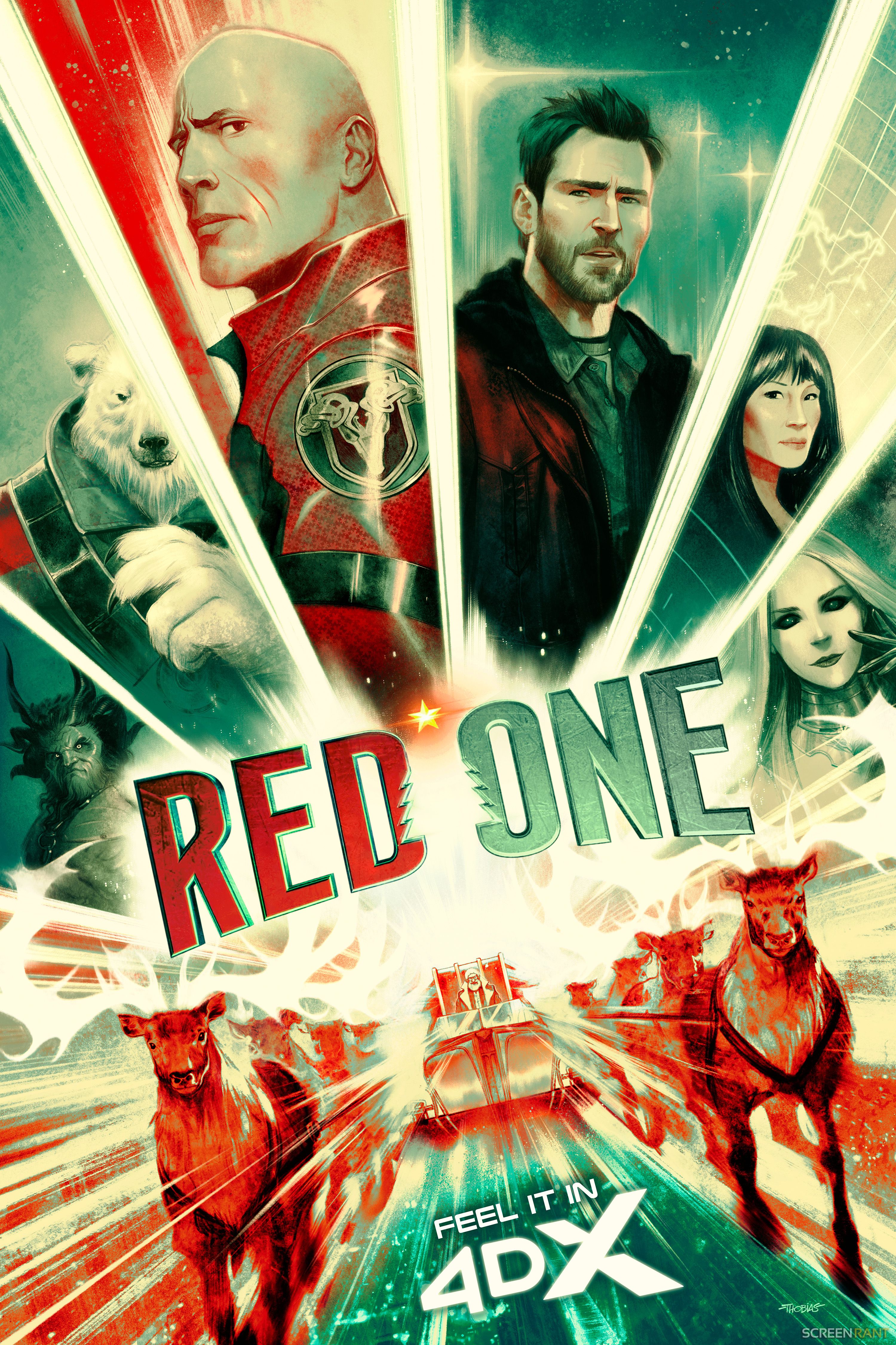 4DX Red One Poster by BossLogic