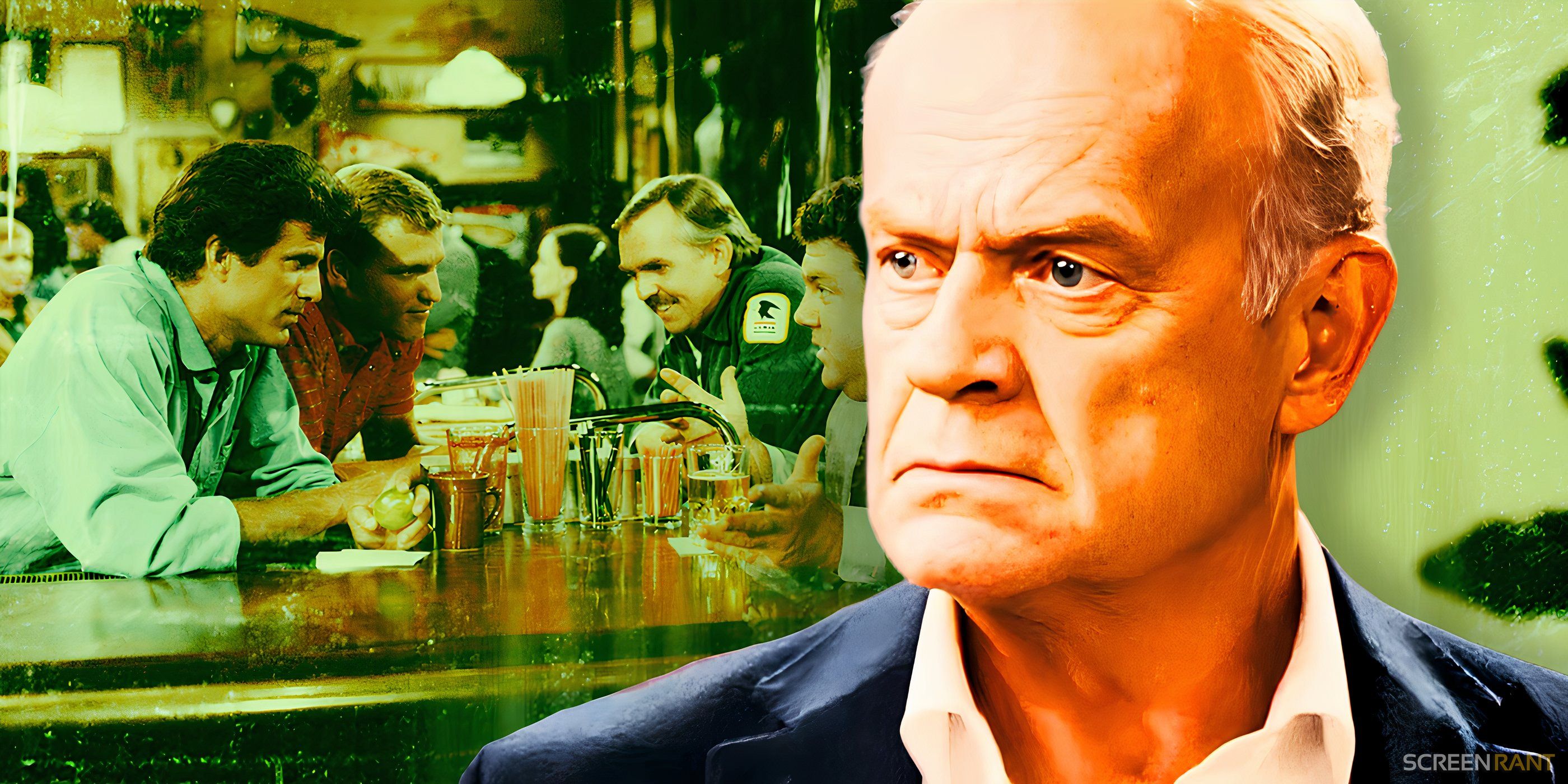 El conflicto de relaciones entre Frasier y Freddy no funciona porque se niega a reconocer los aplausos