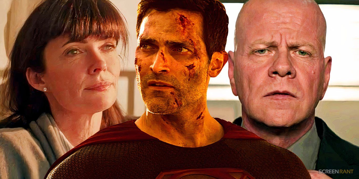 Lois Lane, Superman, and Lex Luthor in Superman & Lois