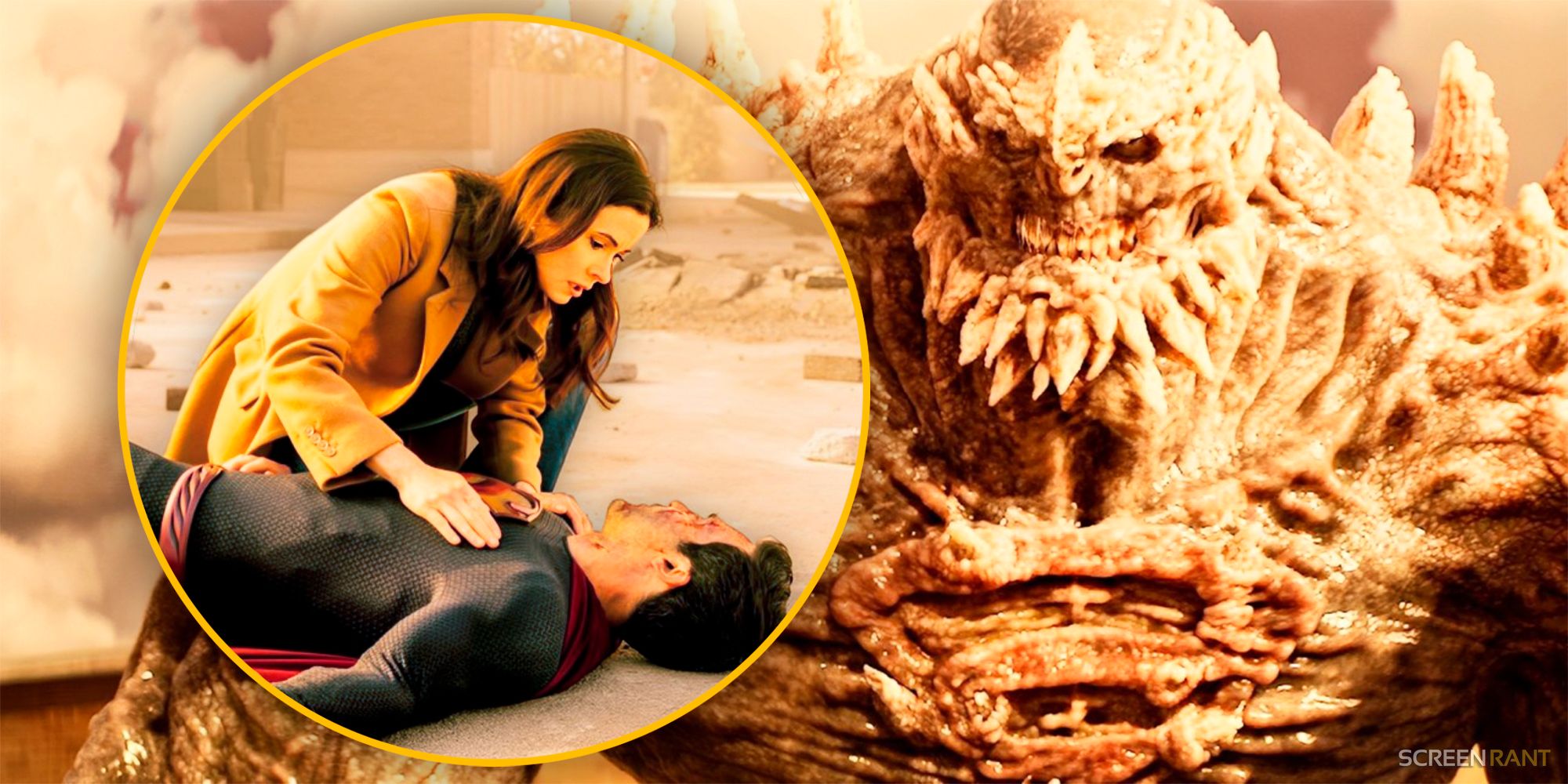 Doomsday looking dangerous as Lois Lane tries to wake up Superman