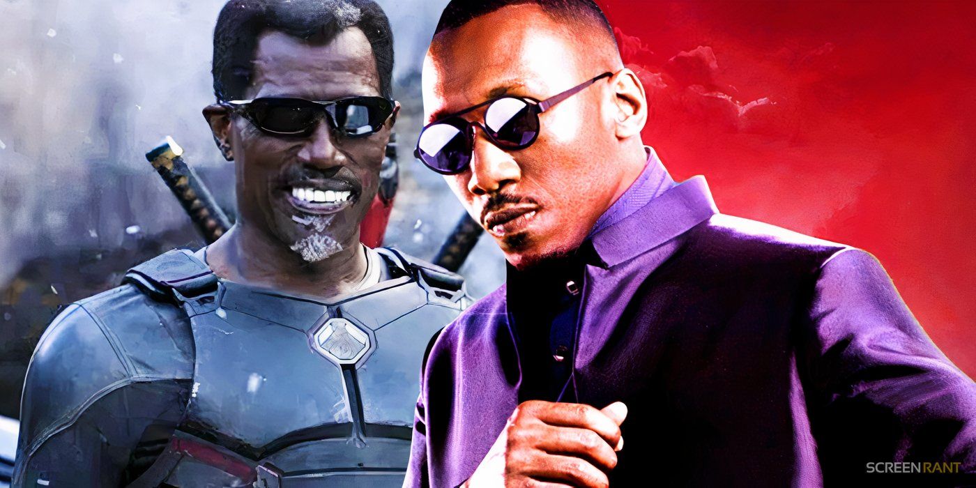 Wesley Snipes' Blade in Deadpool and Wolverine and Mahershala Ali in Alita Battle Angel