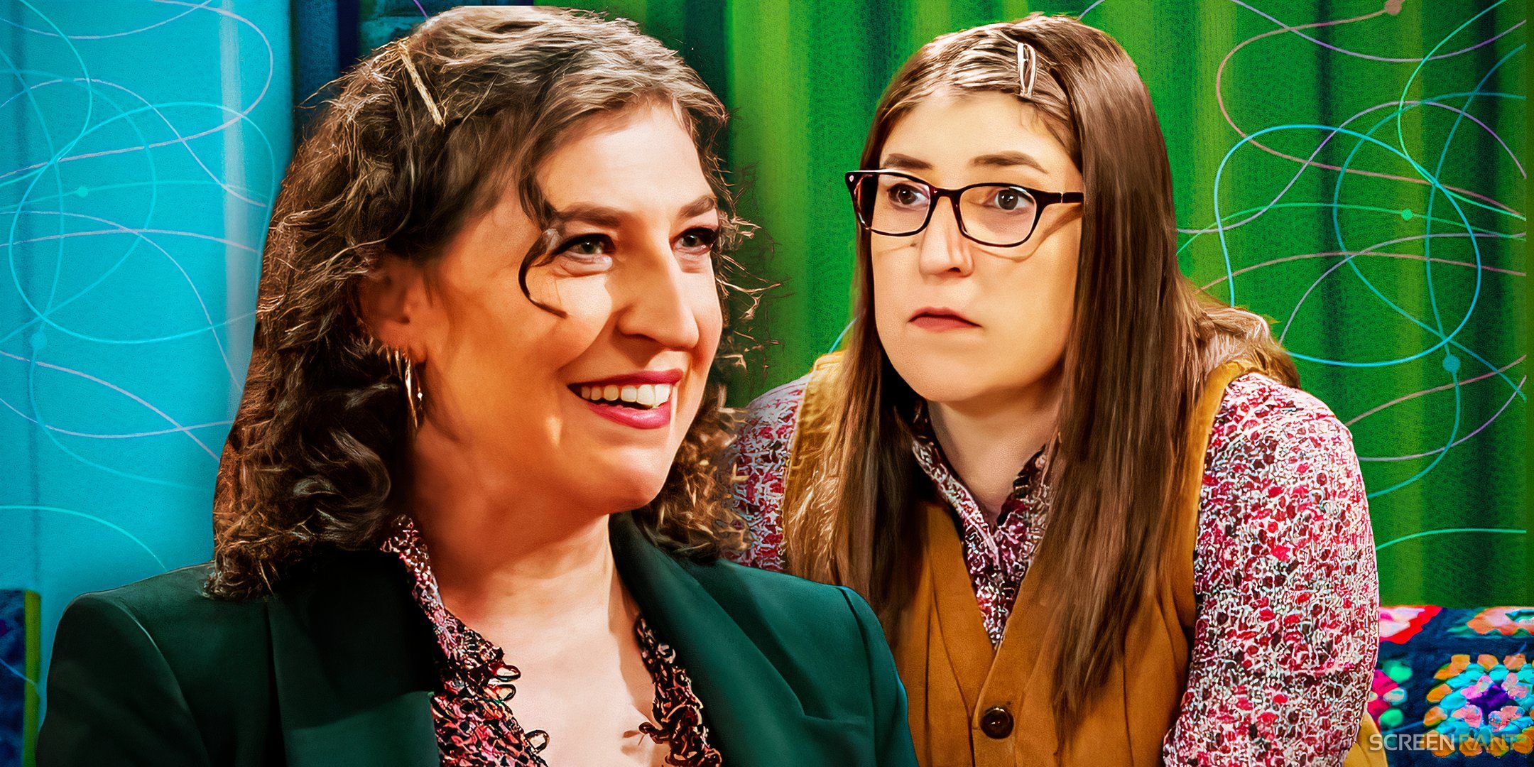 Mayim Bialik in Night Court & The Big Bang Theory