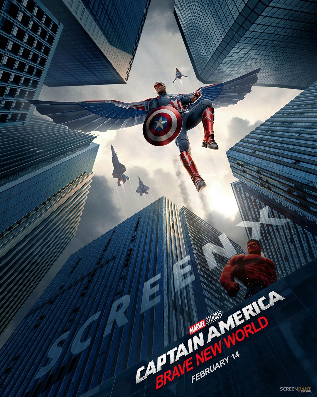 Captain America Brave New World ScreenX Poster (Standard)