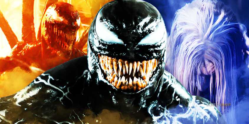 Carnage, Venom, and Knull from Sony's Spider-Man Universe