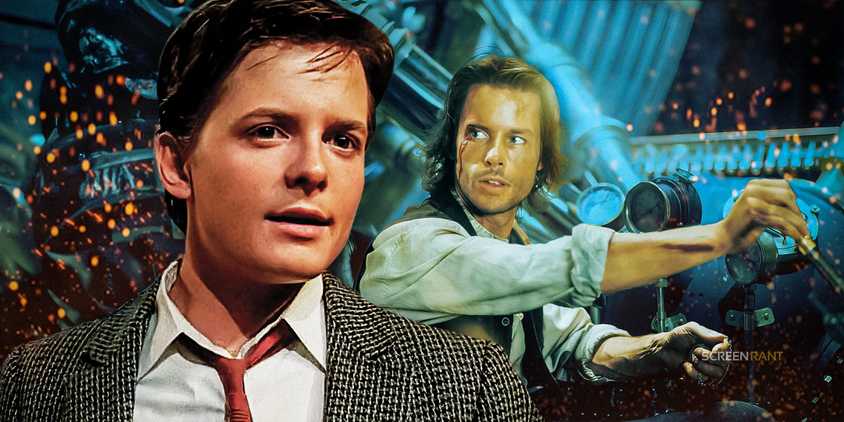An icon for 8 Simplest Explanations Sci-Fi Movies Have Given Us About Time Travel that includes Marty McFly from Back to the Future