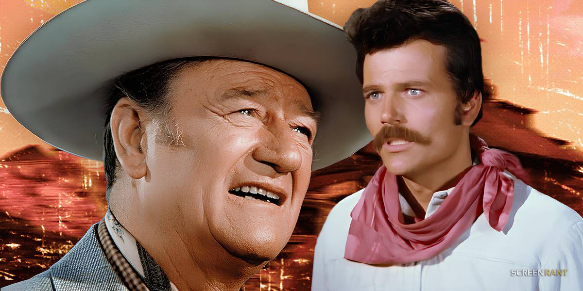 John Wayne's Final Western With His Son Patrick Marked A Surprising First For Them Both