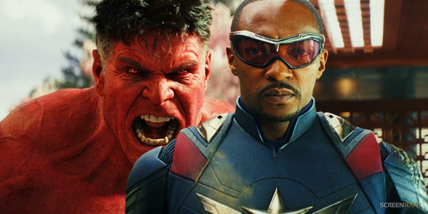 Red Hulk and Captain America from Brave New World