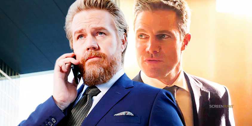 Stuart Lane and Stehen Amell in Suits LA