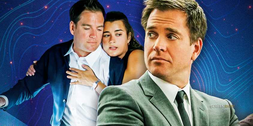 A collage of Tony and Ziva from NCIS