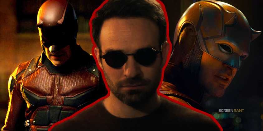 Charlie Cox's Daredevil and Matt Murdock in different MCU TV shows