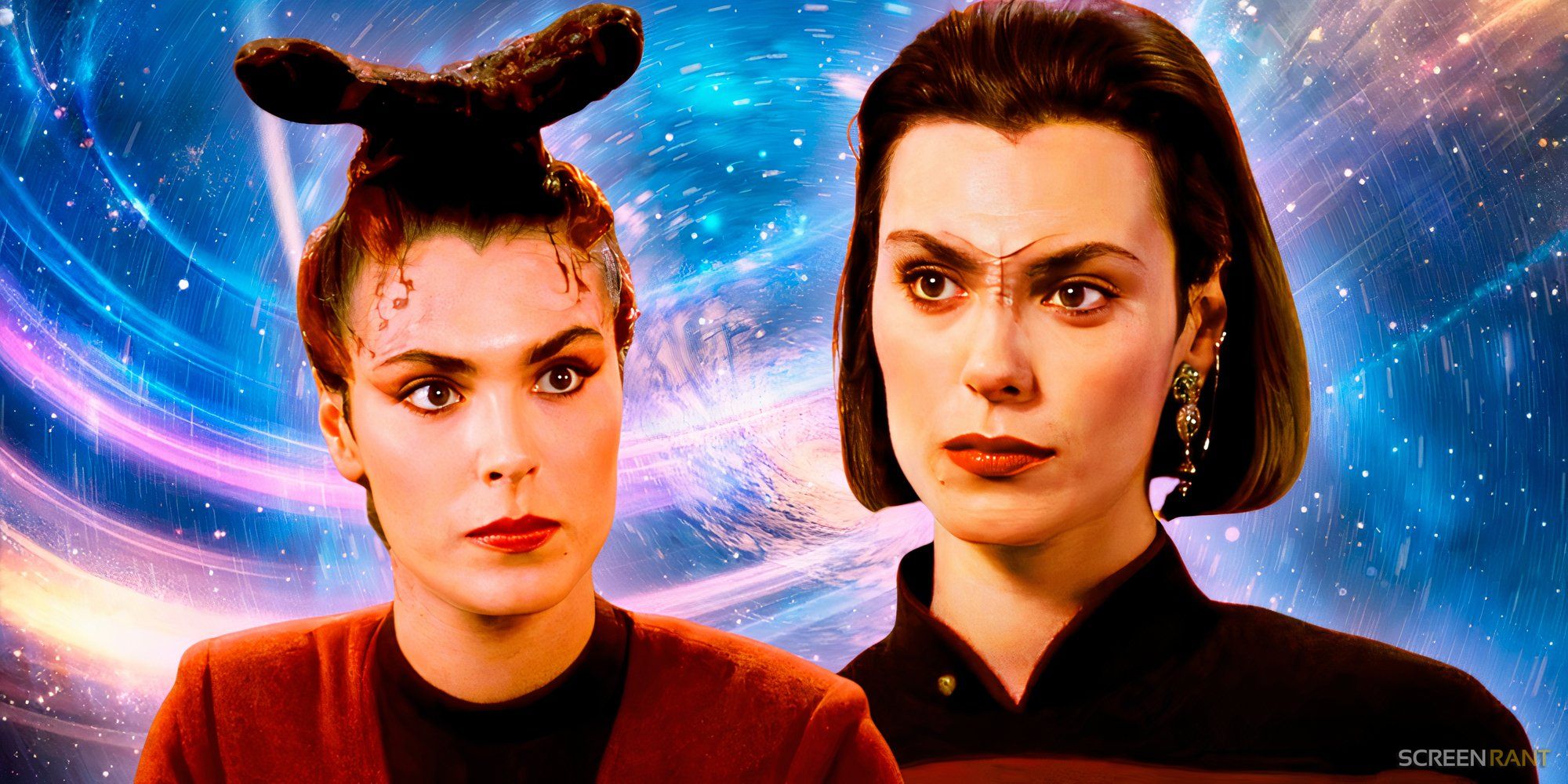 Michelle Forbes as Ensign Ro Laren in TNG &amp; as Dara in TNG&rsquo;s Half a Life