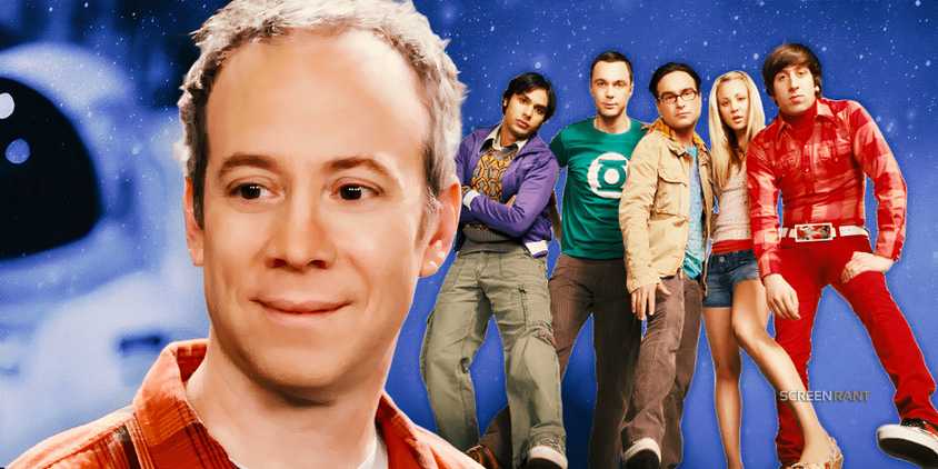 Stuart and the original The Big Bang Theory cast