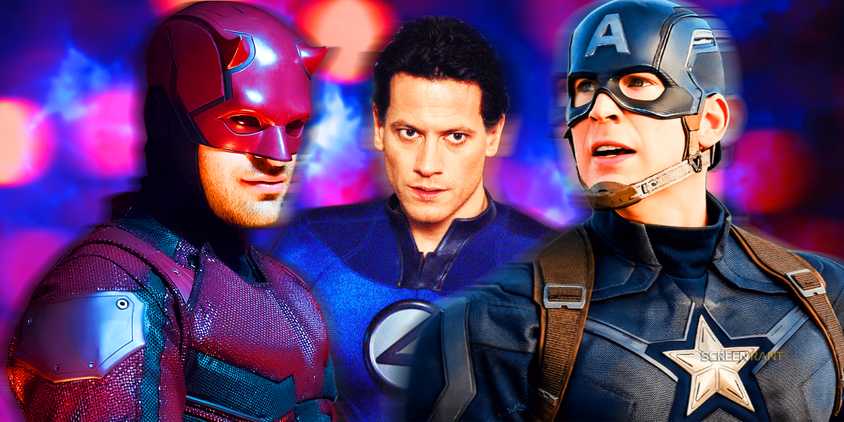 Chris Evans’ Captain America, Charlie Cox's Daredevil, and Ioan Gruffudd’s Reed Richards