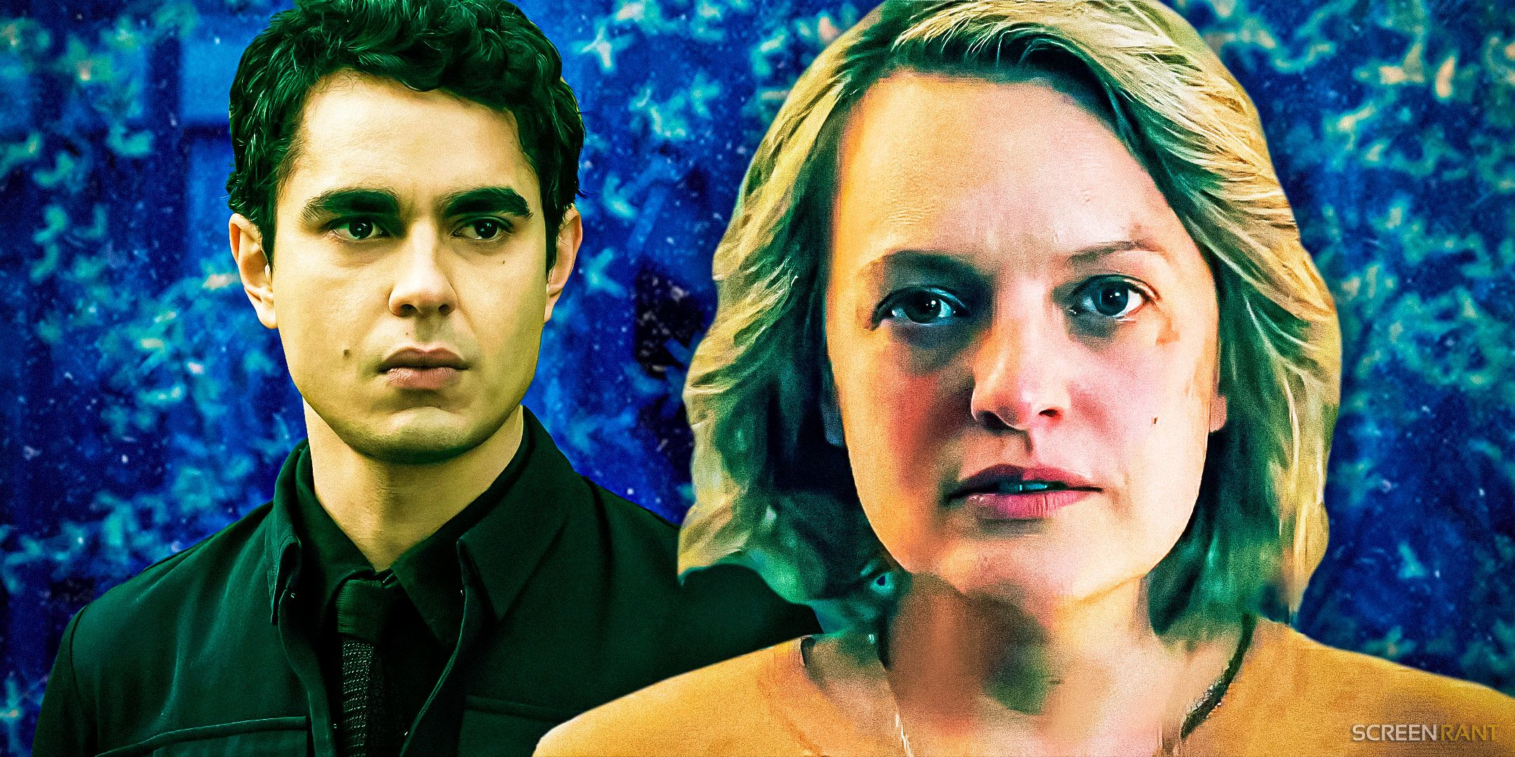 Nick Blaine and June Osborne in The Handmaid&rsquo;s Tale
