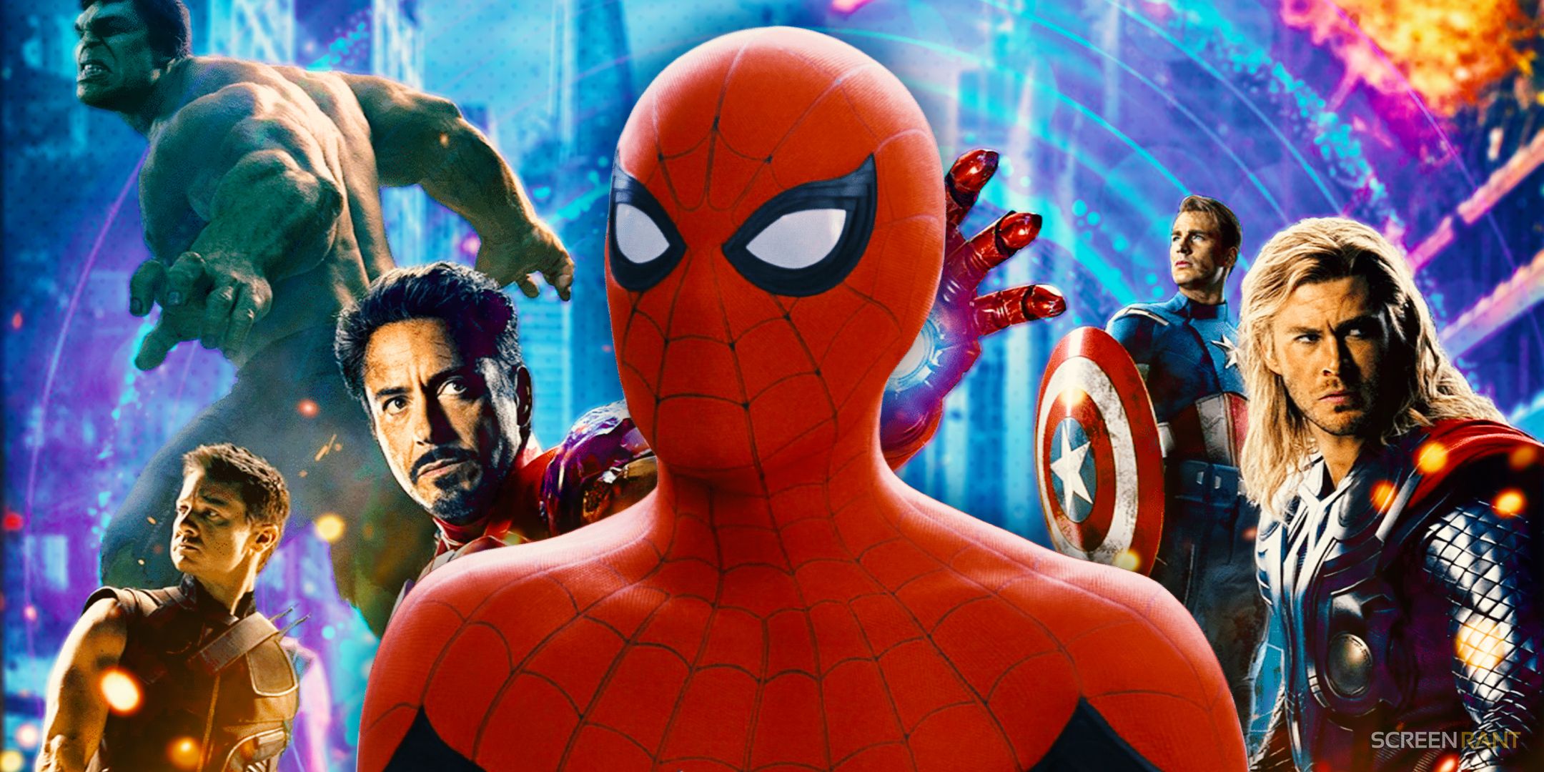 Tom Holland’s Spider-Man and the MCU’s Avengers