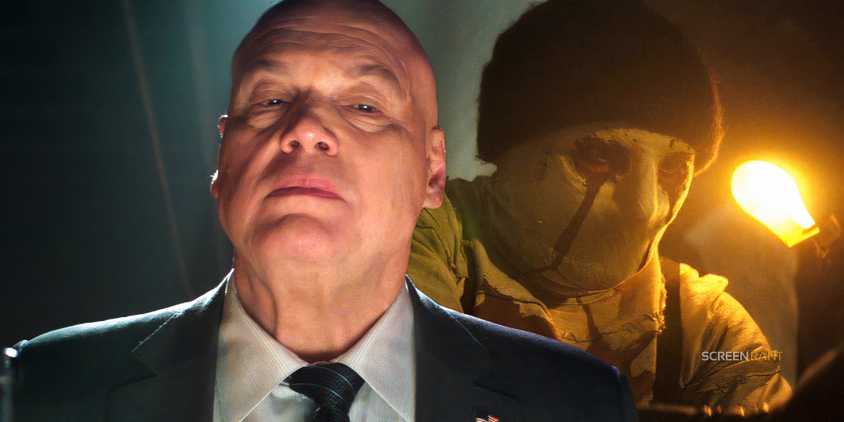 Wilson Fisk and Muse in Daredevil: Born Again