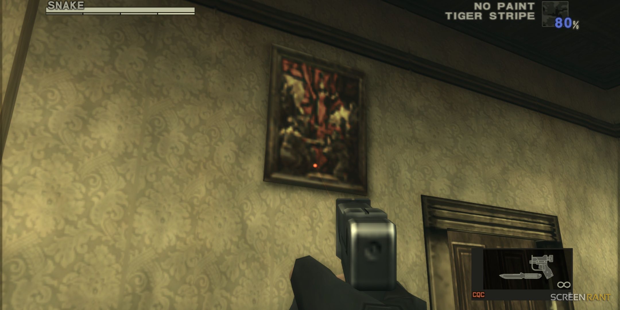 Un altro dipinto tratto da Silent Hill 3 inserito in Metal Gear Solid Delta