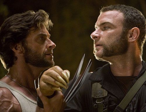 Hugh Jackman & Liev Schreiber as Wolverine & Victor Creed