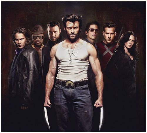 The mutant cast of X-Men Origins: Wolverine