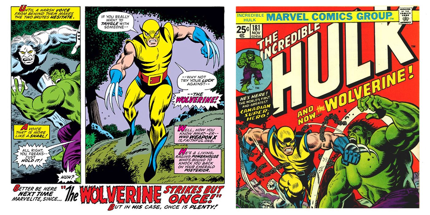 Wolverine Incredible Hulk First Appearance