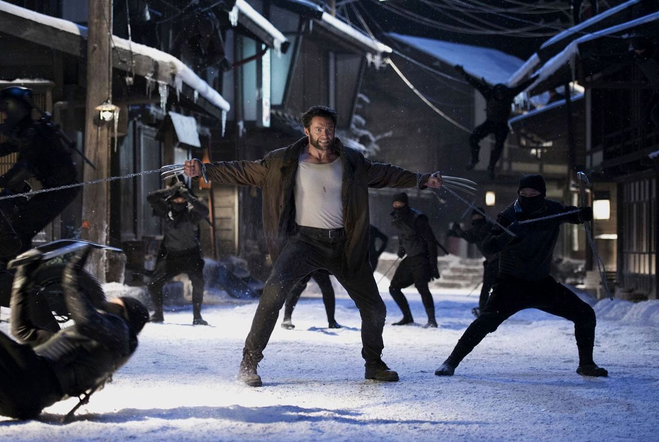 Logan Fights Ninjas in 'The Wolverine'