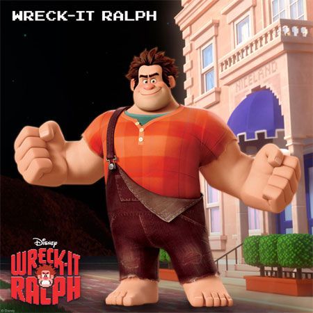 Wreck-It Ralph from Wreck-It Ralph