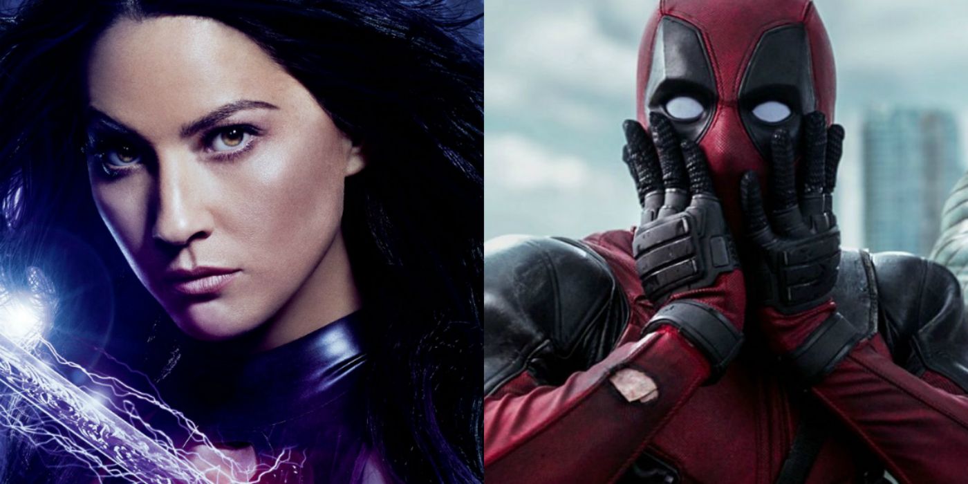 X-Force - Olivia Munn as Psylocke &amp; Ryan Reynolds as Deadpool
