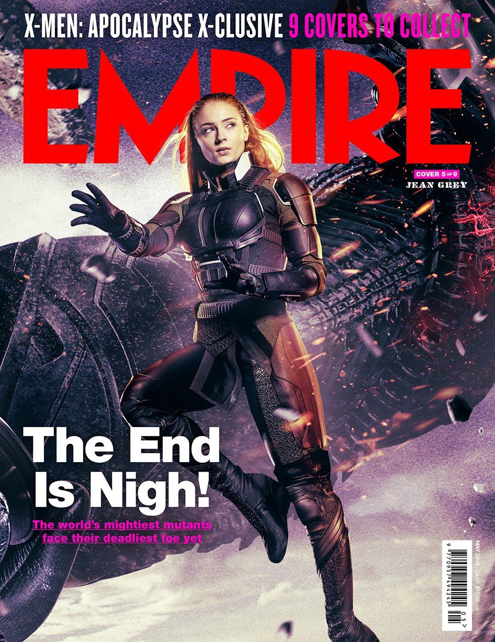 X-Men: Apocalypse magazine cover - Jean Grey