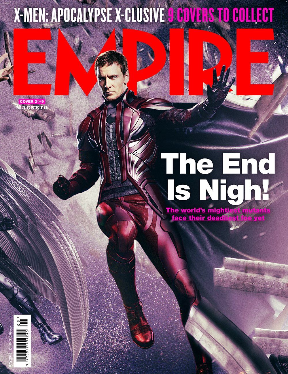 X-Men: Apocalypse magazine cover - Magneto