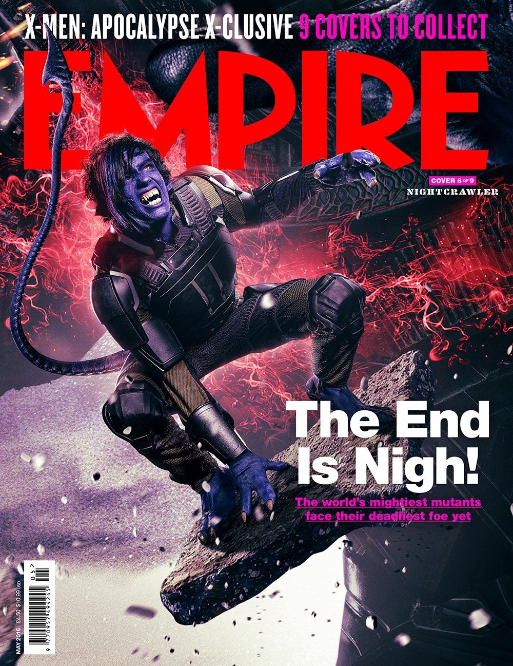 X-Men: Apocalypse magazine cover - Beast
