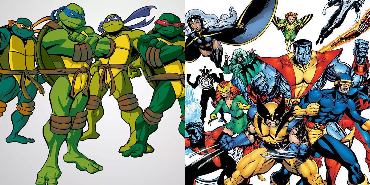 X-Men TMNT Teenage Mutant Ninja Turtles