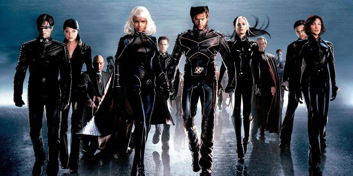 X-Men 2 Poster with whole cast