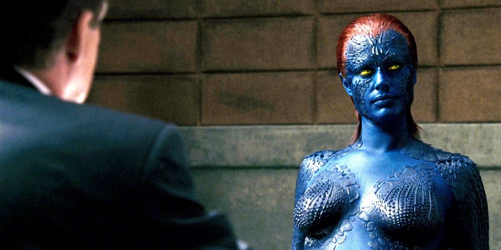 Rebecca Romjin as Mystique in X-Men
