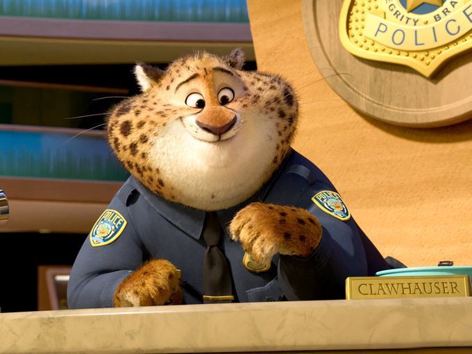 Zootopia - Benjamin Clawhauser (Nate Torrence)