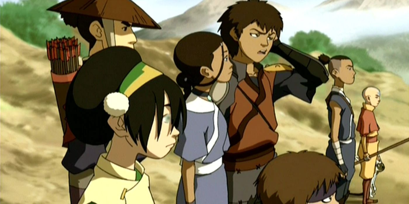 Jet and the Freedom Fighters standing together in Avatar: The Last Airbender