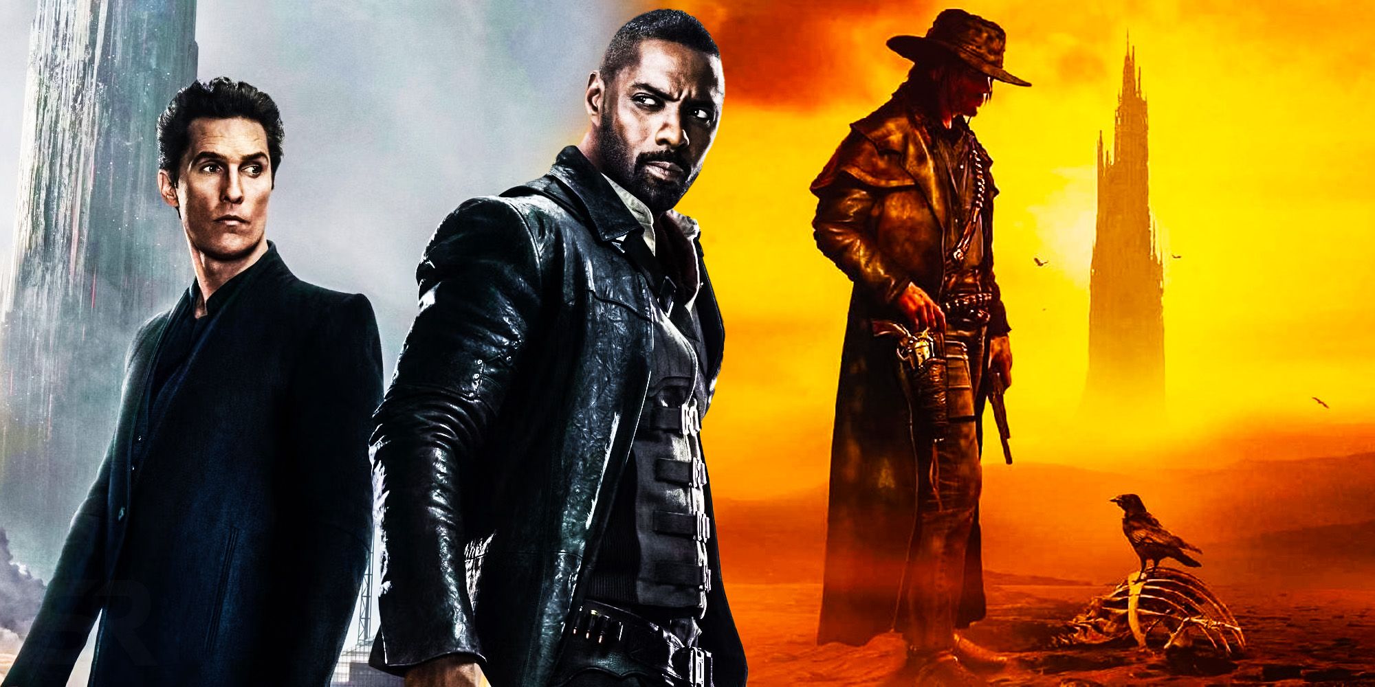 The dark tower idris elba matthew mcconaughey gunslinger