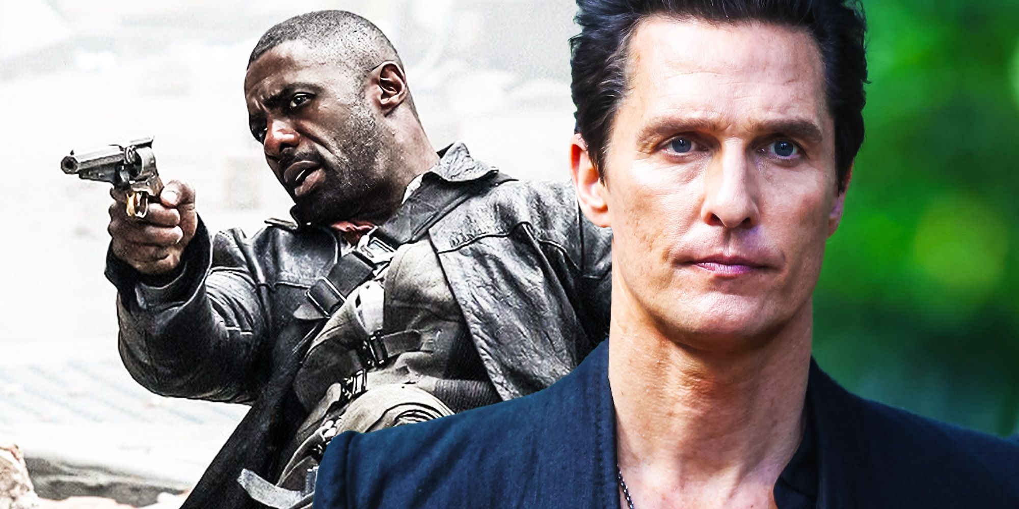 Idris Elba and matthew mcconaughey in The Dark Tower