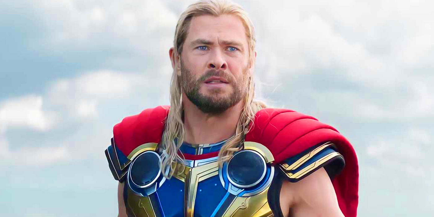 Chris Hemsworth como Thor no MCU