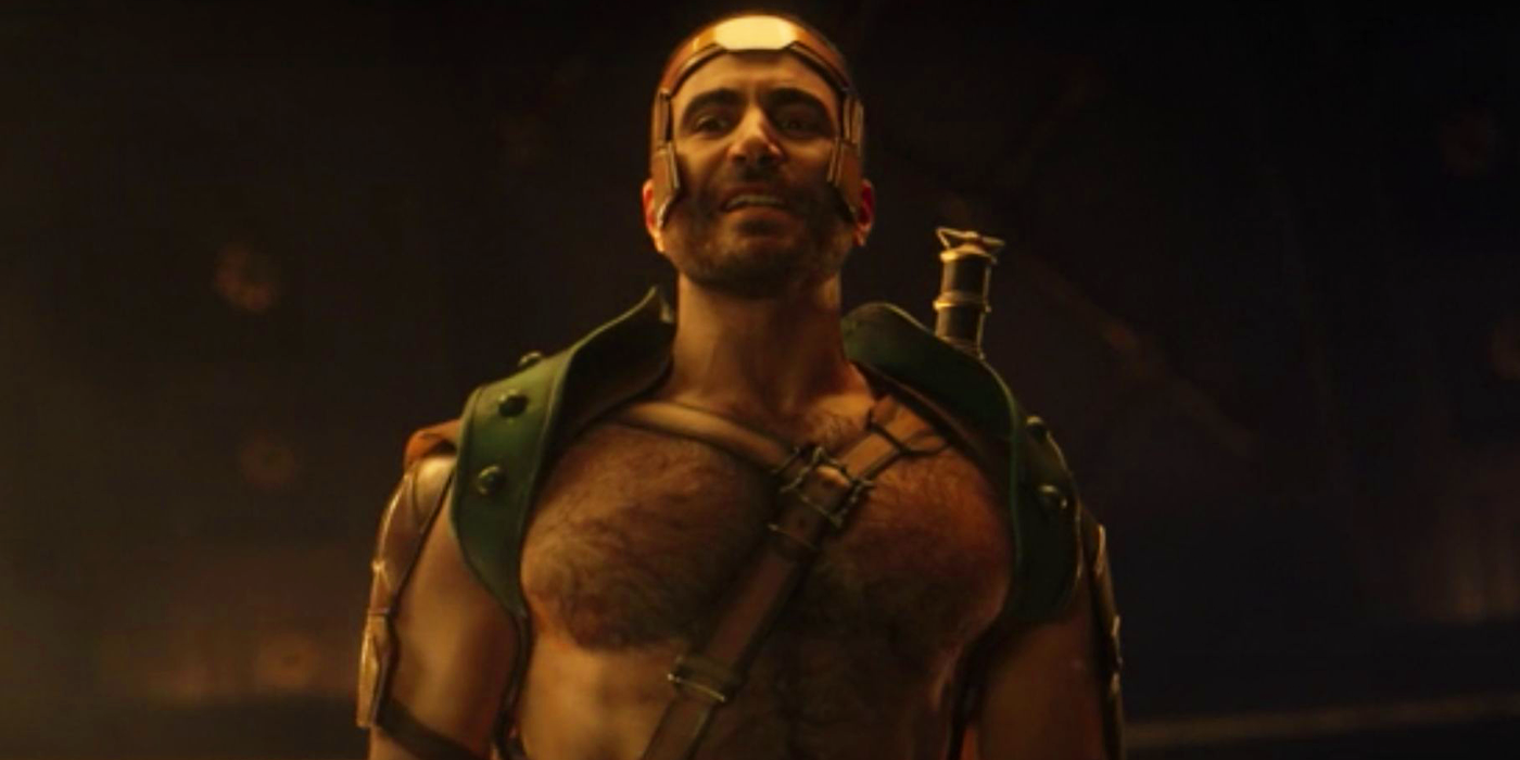 Hércules, interpretado por Brett Goldstein, em Thor Love and Thunder do MCU