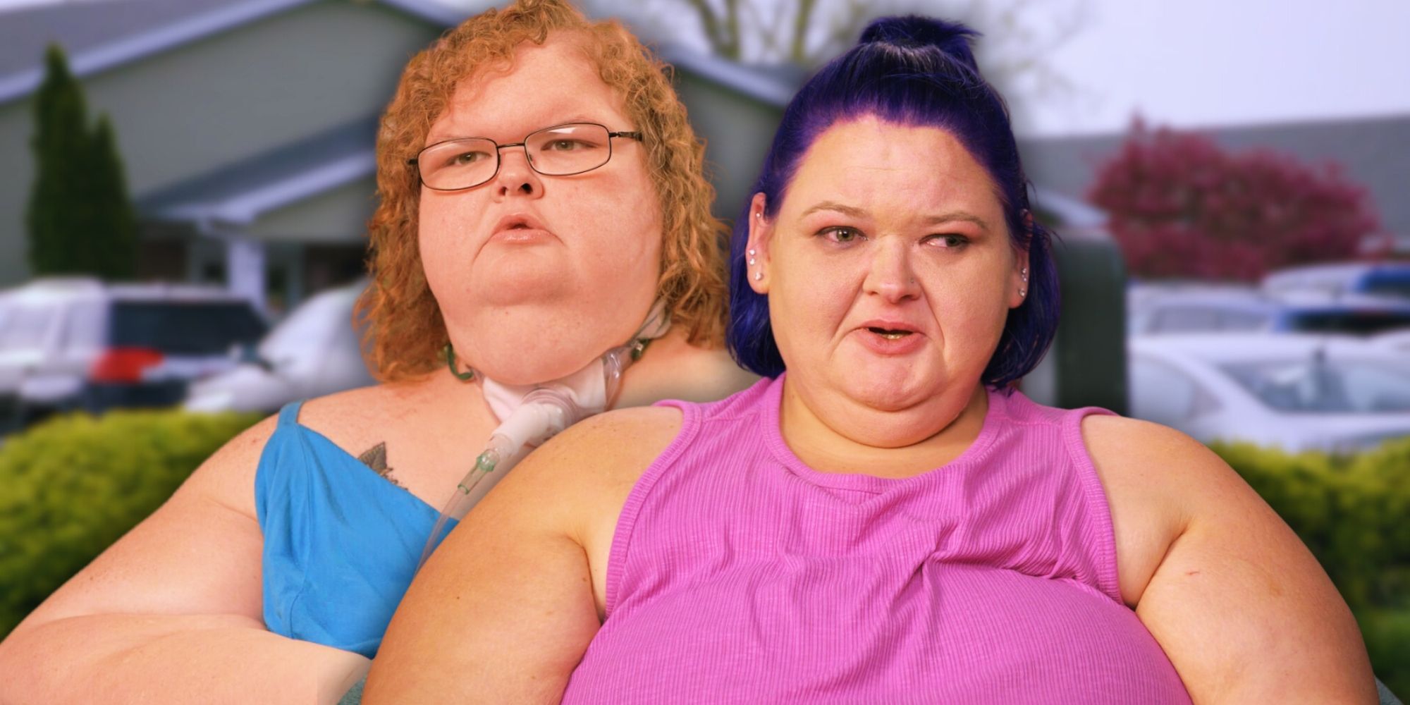 1000-Lb Sisters' Tammy and Amy Slaton looking emotional - Fans Are Happy To See Tammy Slaton Dance - 1000-Lb Sisters Fans Are Blown Away By Tammy's Transformation