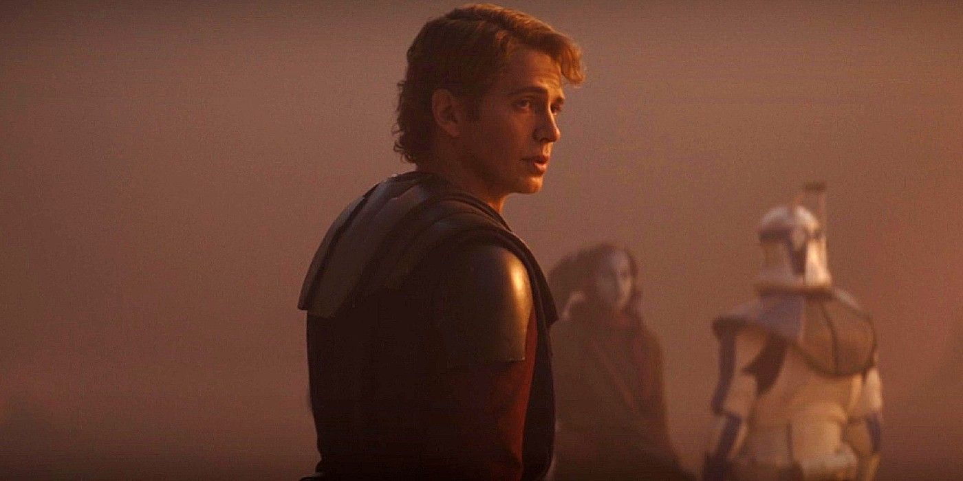 Hayden Christensen as Anakin Skywalker in his Clone Wars armor in Ahsoka episode 5