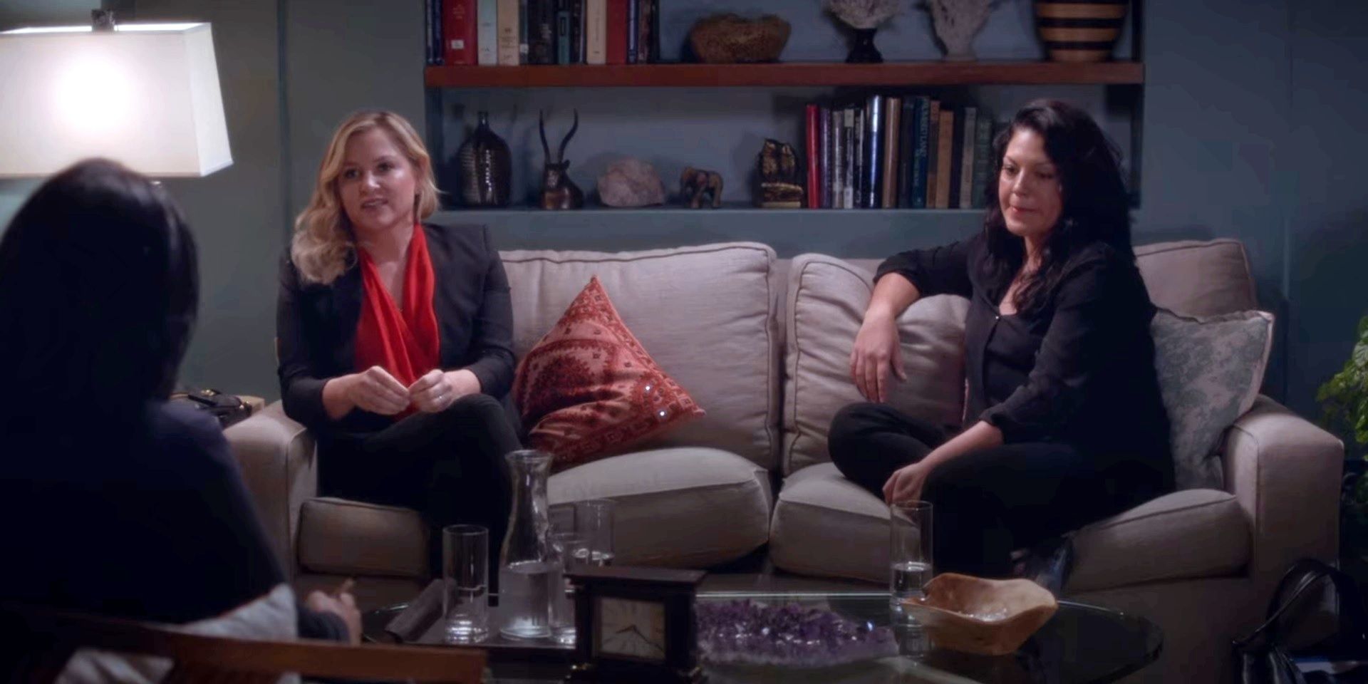 Arizona and Callie in Grey's Anatomy season 11.