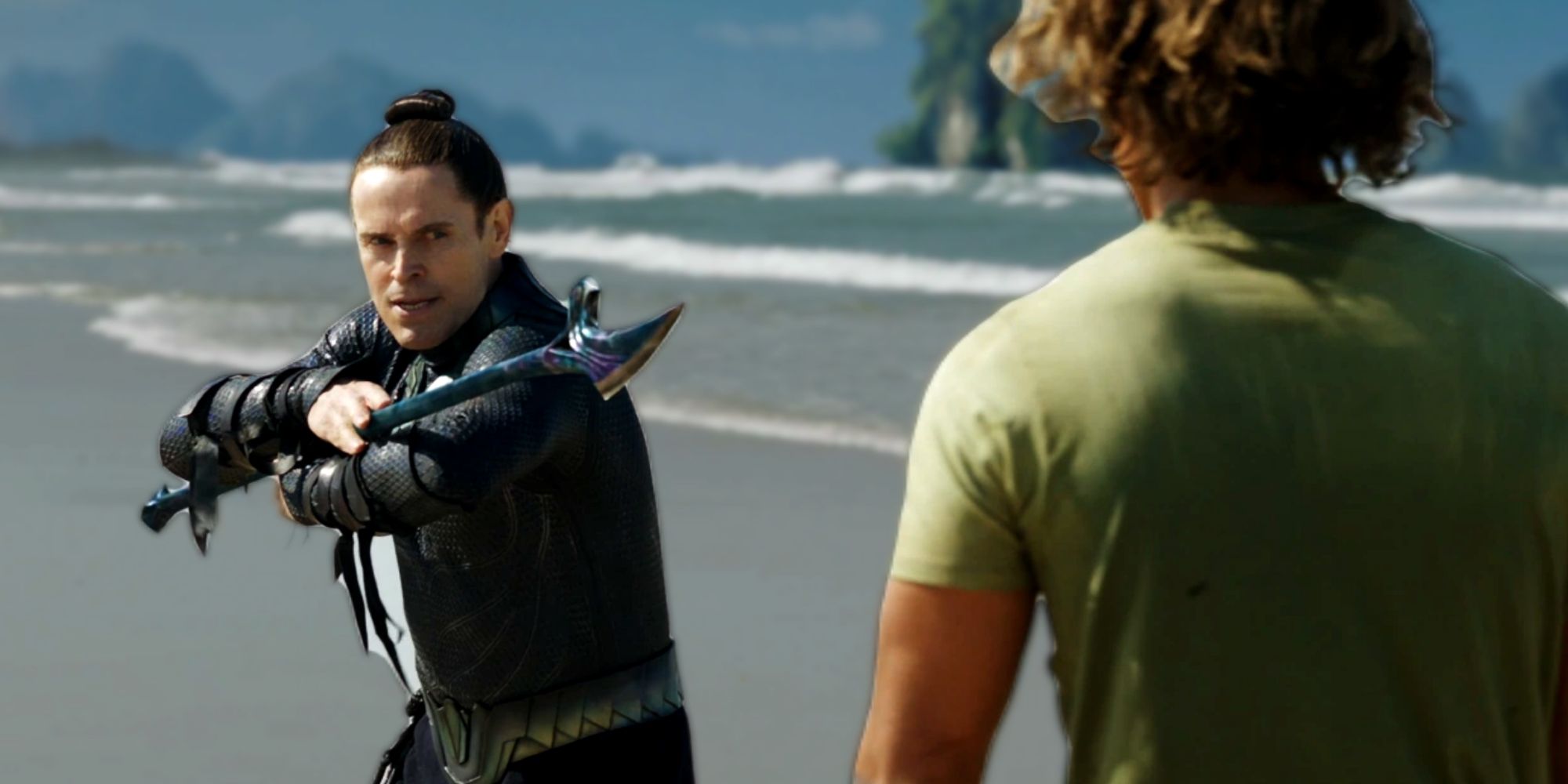 Aquaman Trains with Vulko in the DCEU's Aquaman 2018 - Vulko Was Key To Aquaman's DCEU Story