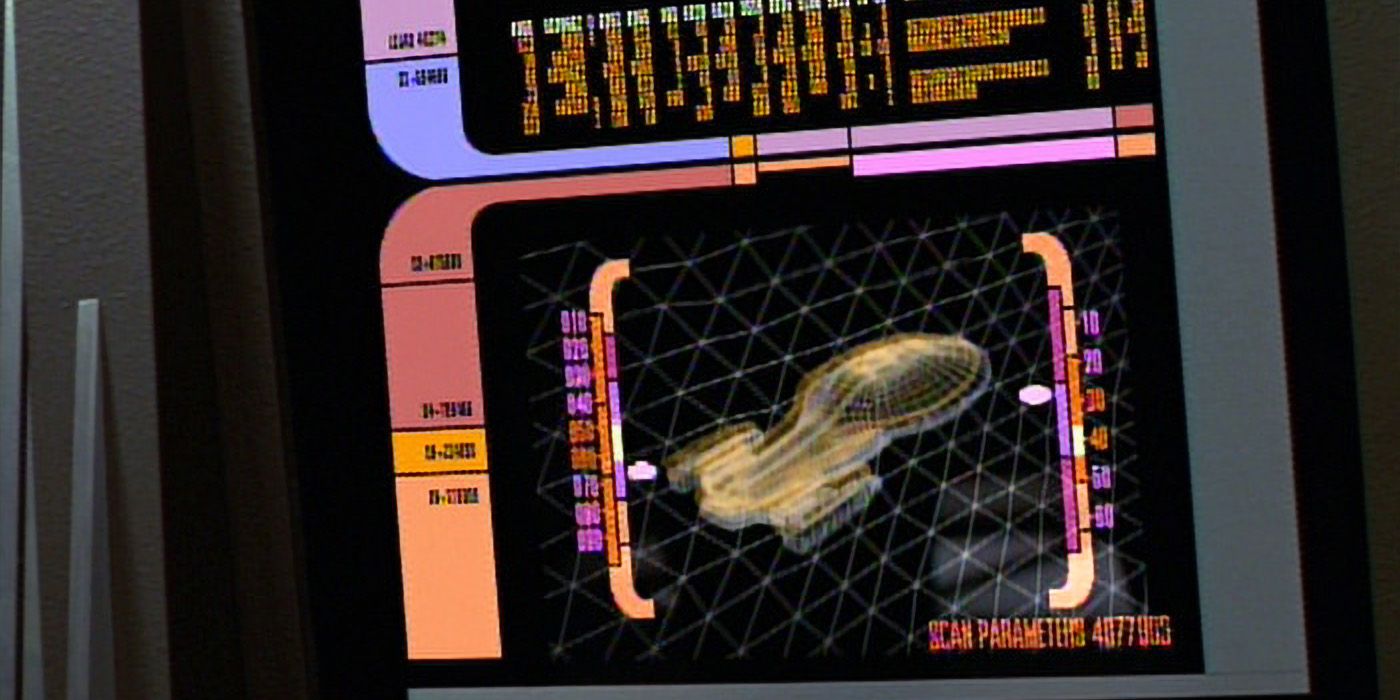 Voyager Deadlock science station shows starship duplication