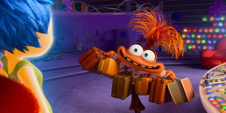 Saiba quem são as 4 novas emoções de Divertida Mente 2 1 Ansiedade em Divertida Mente 2 (Reprodução / Disney)