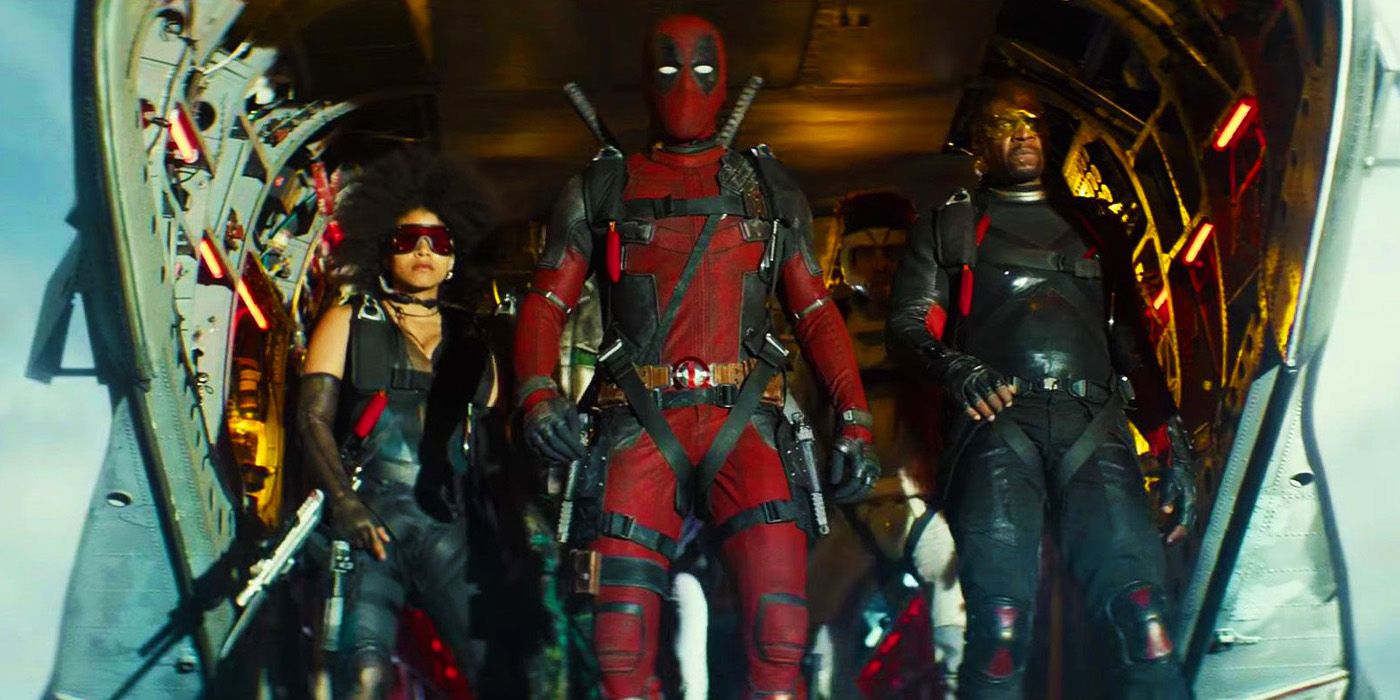 Deadpool, Domino and Bedlam in X-Force in 2018's Deadpool 2