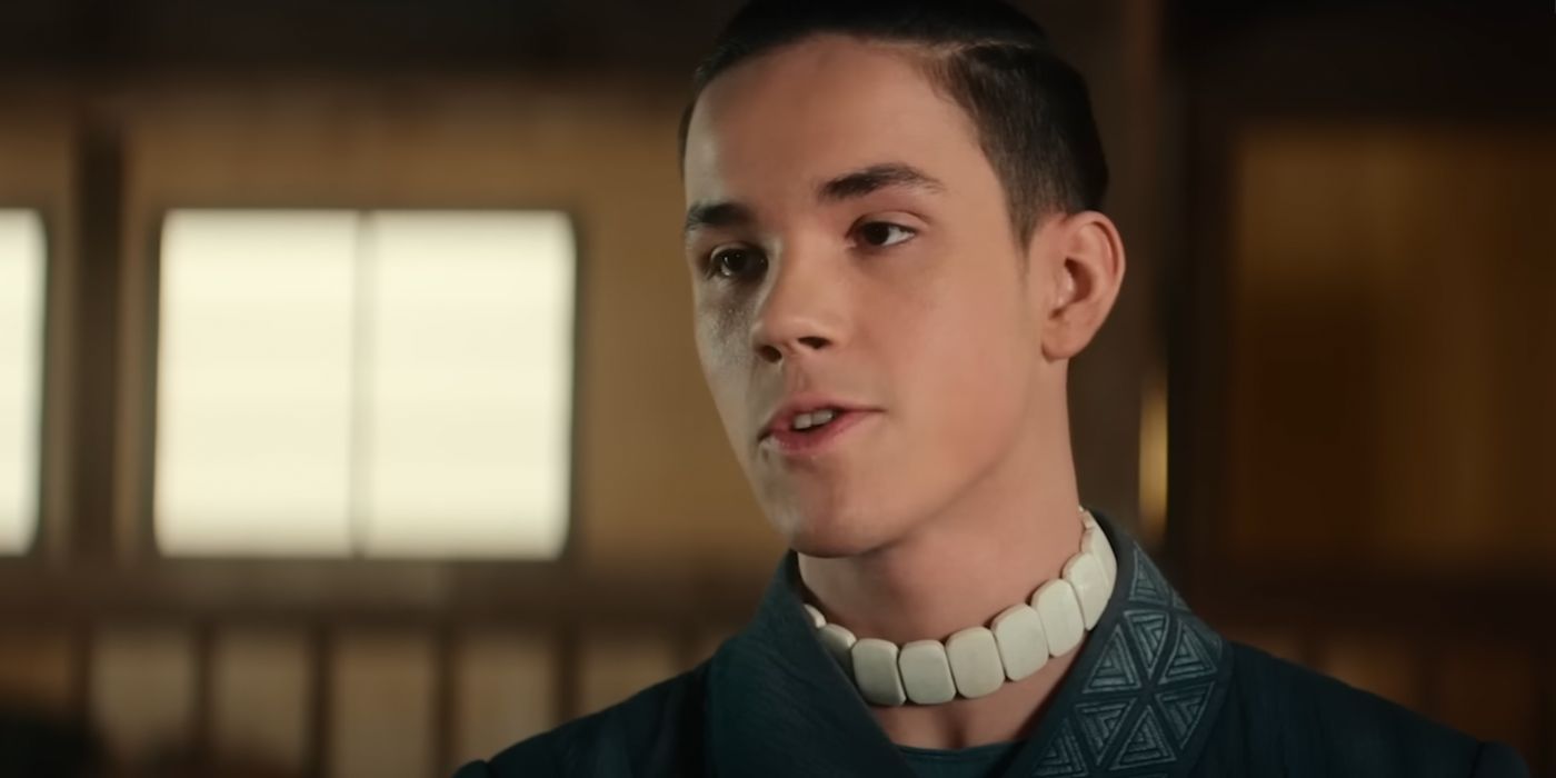 Ian Ousley as Sokka in Avatar: The Last Airbender Netflix live action.